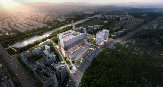 수서역 환승센터 서측 조감도. <서울시 제공>